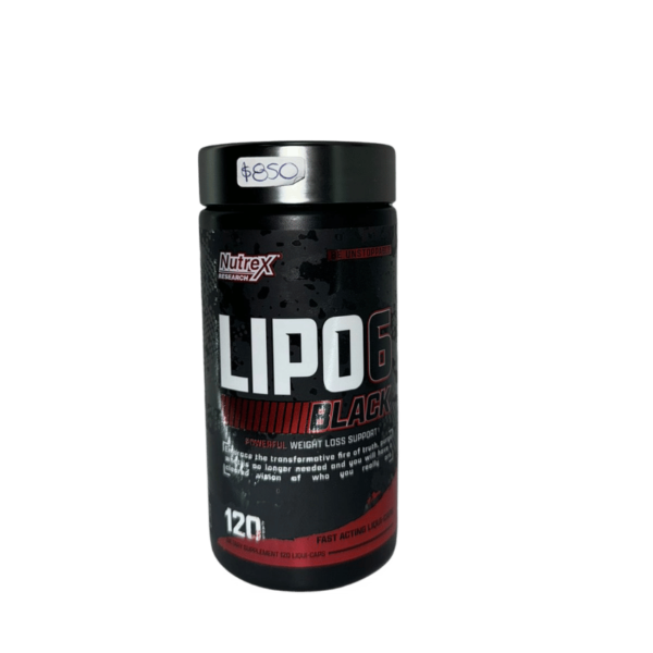 Lipo 6 Black Ultra Concentrado Nutrex Research 120 Cápsulas